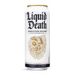 Liquid Death 100% Mountain Water - 16.9 fl oz Can