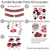Big Dot of Happiness 2025 Red Graduation Party Supplies - 387 Piece Decoration Kit - Fundle Bundle - 2 of 4