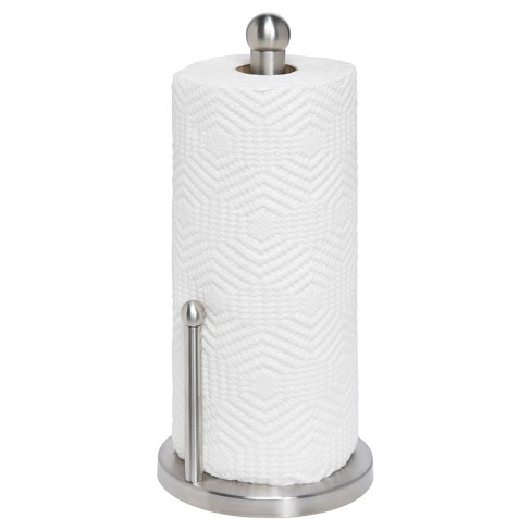 towel holder paper stainless steel wayfair honey target basics holders satin finish napkin dining