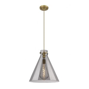 Newton Cone - 1 Light Pendant In Industrial Style-17.75 Inches Tall and 16 Inches Wide - 1 of 1