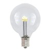 Novelty Lights Globe Outdoor String Lights with 100 Bulbs G30 Vintage Bulbs Black Wire 100 Feet - 3 of 4