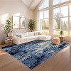 Acekool Modern Area Rug, Washable Low Pile Thin Soft Carpet for Living Room Bedroom Office, Easy Care, Non Slip - 3 of 4