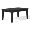 WestinTrends Malibu Low Outdoor HDPE Patio Rectangle Coffee Table - 4 of 4