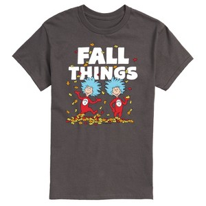 Men's - Dr. Seuss - Fall Things Short Sleeve Graphic T-Shirt - 1 of 4