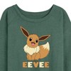 Women's - Pokémon - Eevee Lightweight French Terry Slouchy - 2 of 4