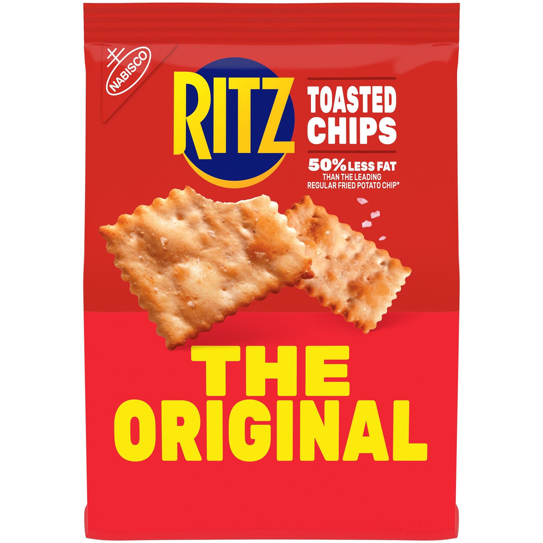 RITZ Toasted Chips Original Crackers - Party Snacks - 8.1oz
