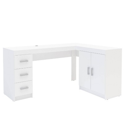 Mayne Corner Desk White - Chique