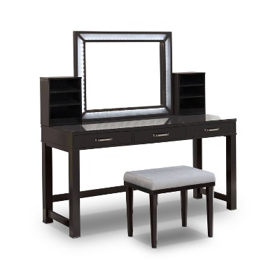Wreston Storage Drawers Vanity Set - miBasics