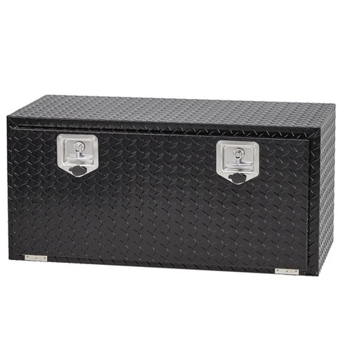 Heavy Duty Aluminum Diamond Plate Truck Toolbox With Sliding Shelf ...