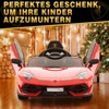 12V Kids Electric Car with Remote Control, LED Lights & Sound System - 3 of 4