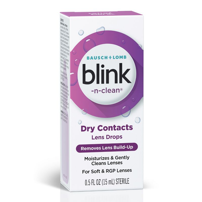 Blink N Clean Daily Use Lens Drops - 0.5oz, 3 of 13