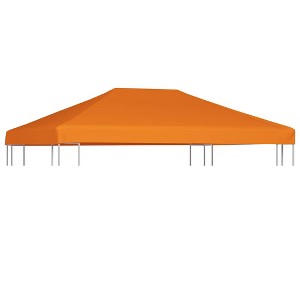 vidaXL Gazebo Top Cover Orange Polyester with PVC coating 13.1 x 9.8 feet - 1 of 2