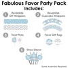 Big Dot of Happiness Winter Wonderland - Snowflake Holiday Party and Winter Wedding Favors and Cupcake Kit - Fabulous Favor Party Pack - 100 Pieces - 2 of 4