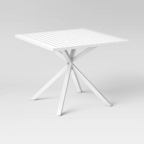 White square dining table for 4 new arrivals