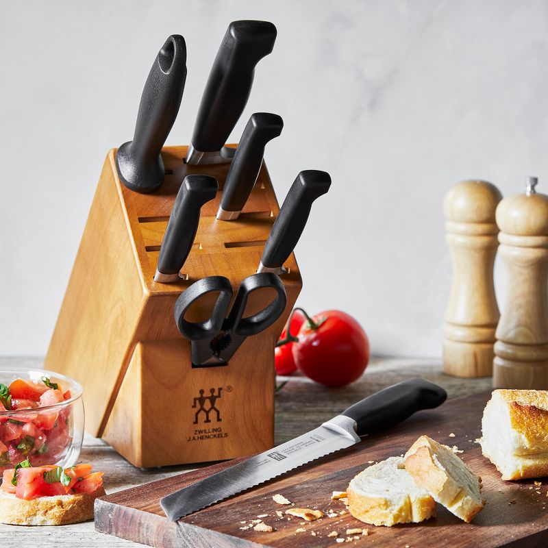ZWILLING Four Star Anniversary 8-pc Knife Block Set, 2 of 13