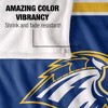 University Of New Haven Primary Logo Stripes Silky 50x60 Blanket, 1 Sided - 4 of 4
