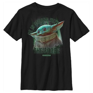 Boy's Star Wars The Mandalorian The Child Strong Force T-Shirt - 1 of 4
