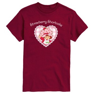 Men's - Strawberry Shortcake - Coquette Heart-Men's Short Sleeve Graphic T-Shirt Short Sleeve Graphic T-Shirt - 1 of 3