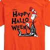 Men's - Dr. Seuss - Happy Halloween Skeleton Cat Short Sleeve Graphic T-Shirt - 2 of 4