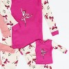 Leveret Girls Cotton Pajamas with Matching Doll Outfit – 2 Pack – Koala & Ballerina - 3 of 4