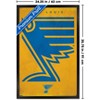Trends International NHL St. Louis Blues - Logo 25 Framed Wall Poster Prints - 3 of 4