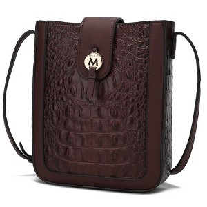 MKF Collection Molly Trendy Vegan Leather Crossbody Bag for Women by Mia K - 1 of 4