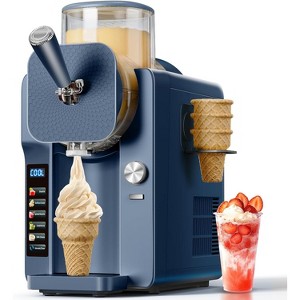 Hooure 68 oz. Slushie & Snow Cone Maker with Self-Cleaning - 5 Smart Modes, No Ice Needed - 1 of 4