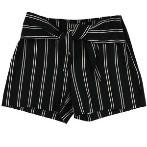 bar III Womens Tie Belt Walking Dress Shorts - 1 of 2