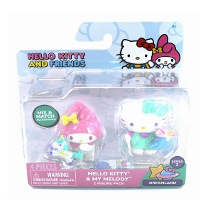 Hello Kitty and Friends Series 2 Dreamland 2 Inch Figures - Hello Kitty And My Melody - 1 of 1