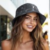 Dalix Heartly Ghost Tie Dye Bucket Hat Cotton Embroidery Casual Outdoor Style Womens - 4 of 4