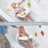 BabyBond Baby Bath Seat with Sitting & Lying 2 Modes - 3 of 4