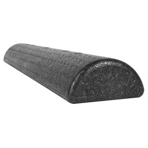CanDo Black Composite High-Density Foam Rollers for Muscle Restoration Massage Therapy Sport Recovery and Physical Therapy - 1 of 4