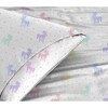 Tadpoles 5-Piece Unicorn and Stars Glow in The Dark Comforter Set, with a Comforter, Fitted Sheet, Flat Sheet, and 2 Pillowcases - 4 of 4