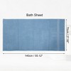 Unique Bargains Soft Absorbent Cotton Bath Towel for Bathroom kitchen Shower Towel 1 Pcs - 4 of 4