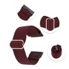 Unique Bargains Nylon Sport Loop Watch Bands Band Width 23mm Red 1 Pc - 3 of 4