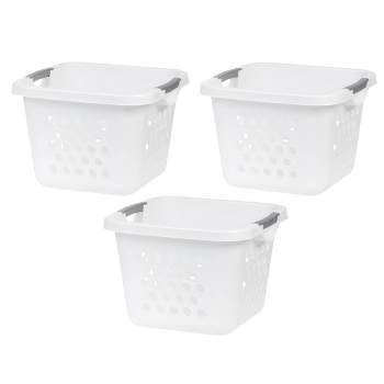 IRIS 3pk Bushel Compact Laundry Baskets