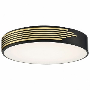 Access Lighting Maestro 1 - Light Flush Mount in  Black - 1 of 4