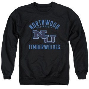 Northwood University Official Timberwolves Logo Adult Crewneck Sweatshirt - 1 of 4
