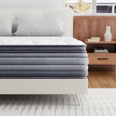 Wuleitex 12 Inches Medium Feeling Hybrid Mattress with Individual Pocket Coils for Fully Supportive