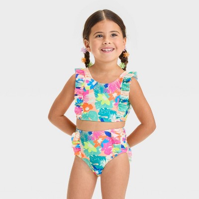 Toddler Girls' Ruffle Bikini Set - Cat & Jack™