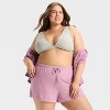 Women's Cloud Knit Pajama Shorts - Auden™ - 3 of 3