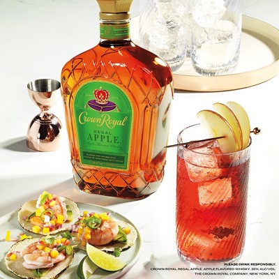 Crown Royal Regal Apple Flavored Canadian Whisky - 50ml Plastic Bottle