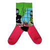 Modern Date and the New Normal Socks (Women's Sizes Adult Medium) from the Sock Panda - 3 of 4