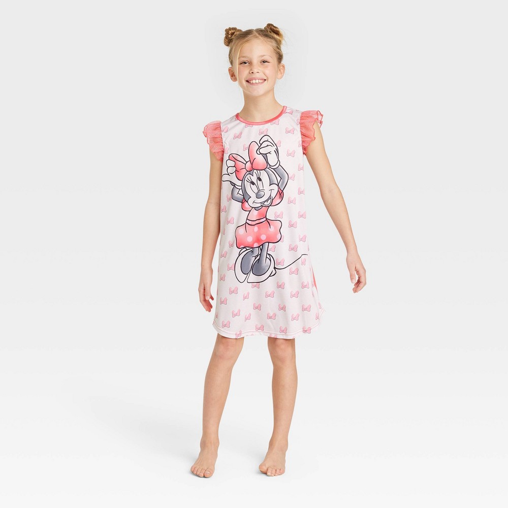 Girls' Disney Minnie Mouse NightGown - Pink 8