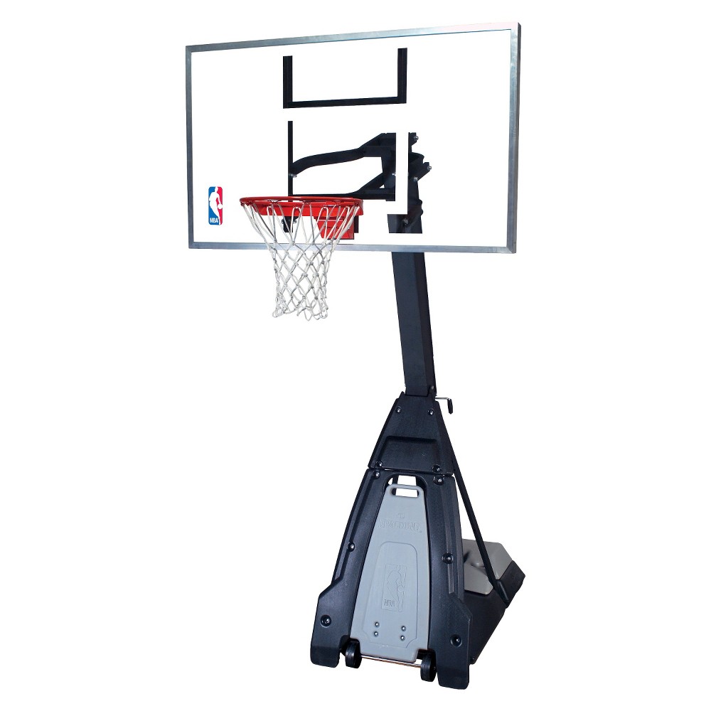 Spalding NBA portable basketball system 60in board(box 1 of 2 only) ( backboard only)