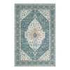 Garvee Boho Traditional Washable Area Rug, Foldable Non-Shedding Floor Mat with Low Pile Non-Slip Rubber Backing - 4 of 4