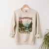 Simply Sage Market Women's Graphic Sweatshirt Yellowstone National Park Buffalo - image 3 of 4