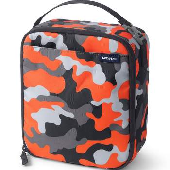 Lands' End Kids Insulated EZ Wipe Printed Lunch Box