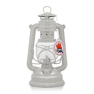 Feuerhand Outdoor Kerosene Fuel Lantern, German Made Weather Resistant Baby Special 276 Galvanized Hurricane Lamp for Camping or Patio, 10 Inches - 1 of 4