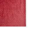 Kate Aurora Ultra Soft & Plush Ogee Damask Fleece Throw Blanket Covers - 50 in. W x 60 in. L - 3 of 4